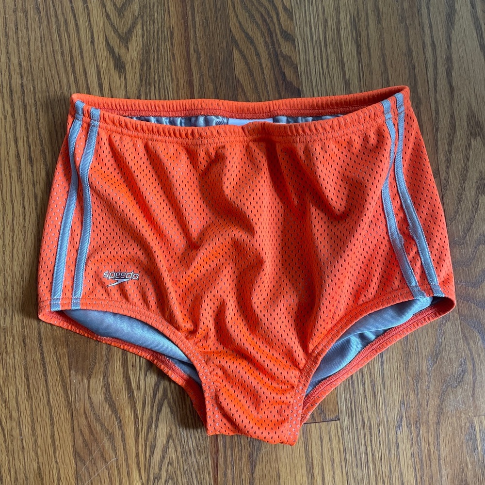 Speedo Drag Training Suit Orange Size 28